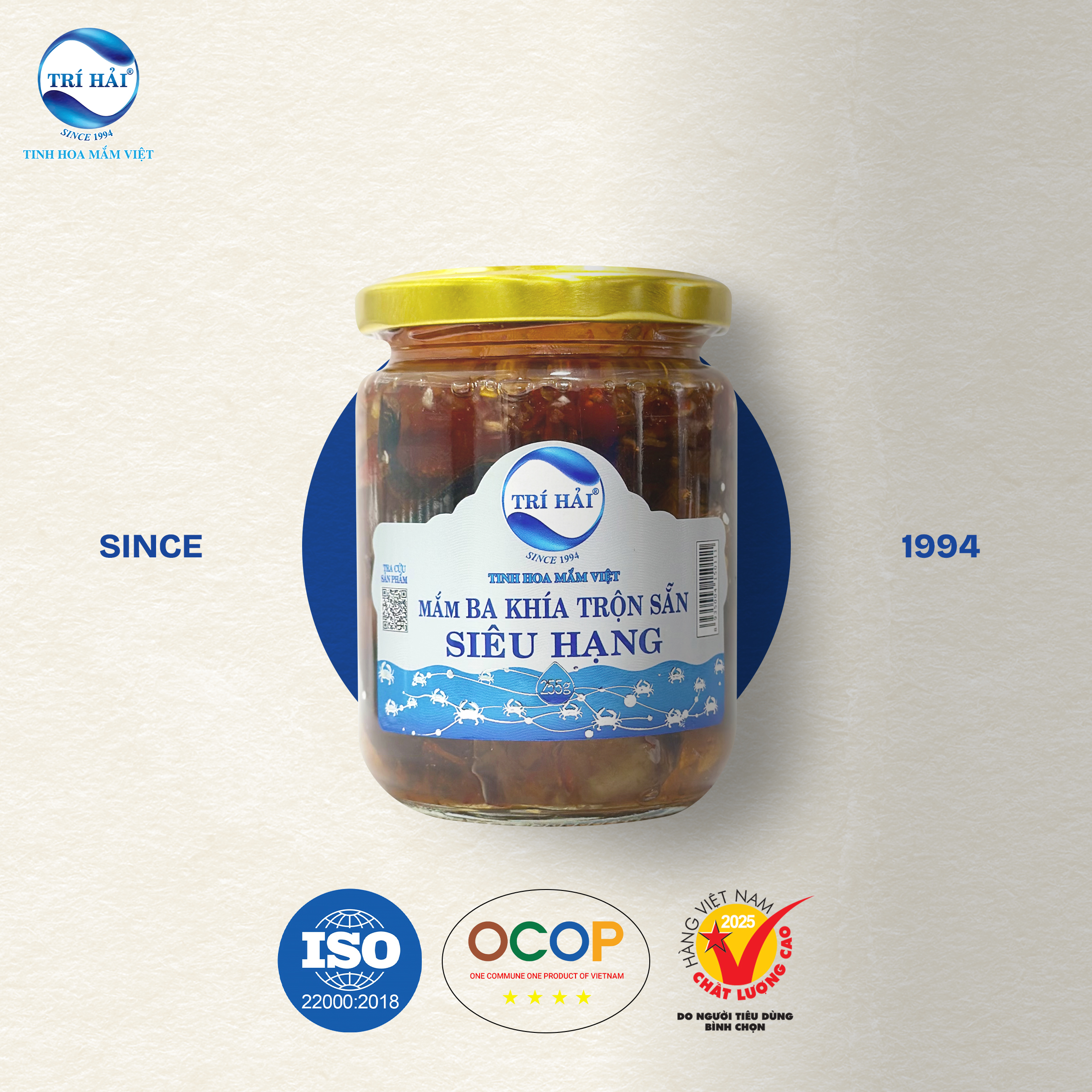 MẮM BA KHÍA TRỘN SẴN SIÊU HẠNG TRÍ HẢI 255G